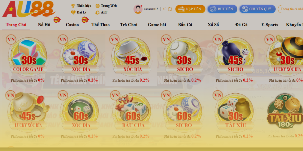 Hướng Dẫn Cách Chơi Xóc Đĩa Au88 Chinh Phục Mọi Ván Cược